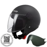 CASCO LS2 OF558 SPHERE LUX II NEGRO MATTE