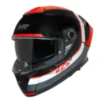 Casco MT Helmets Thunder 4 SV R25 B5 Red Brillo