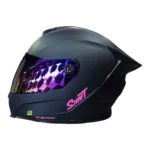 CASCO SHAFT 502 SP NEGRO MATTE MICA FUCSIA