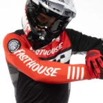 JERSEY FASTHOUSE GRINDHOUSE ATOMIC ROJO/NEGRO - Imagen 3