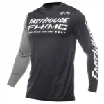 JERSEY FASTHOUSE CARBON METHOD NEGRO/GRIS