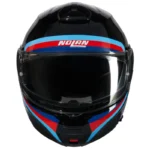 CASCO NOLAN N100-6 ASSOLUTO 348 NERO AZUL ROJO - Imagen 2