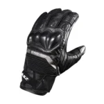 GUANTE LS2 OCTANE CUERO NEGRO WP