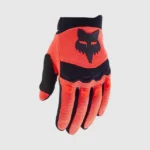 GUANTES MOTO NIÑO DIRTPAW NARANJO FOX