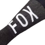 CALCETINES MOTO FLEXAIR FRACTURE NEGRO/BLANCO FOX - Imagen 4