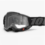 Antiparra Off-Road modelo Accuri-2 OTG con mica transparente | 100 Percent | Black