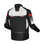 CHAQUETA LS2 APEX NEGRA BLANCO ROJO - Imagen 2