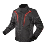 CHAQUETA LS2 SEPANG NEGRA GRIS ROJA