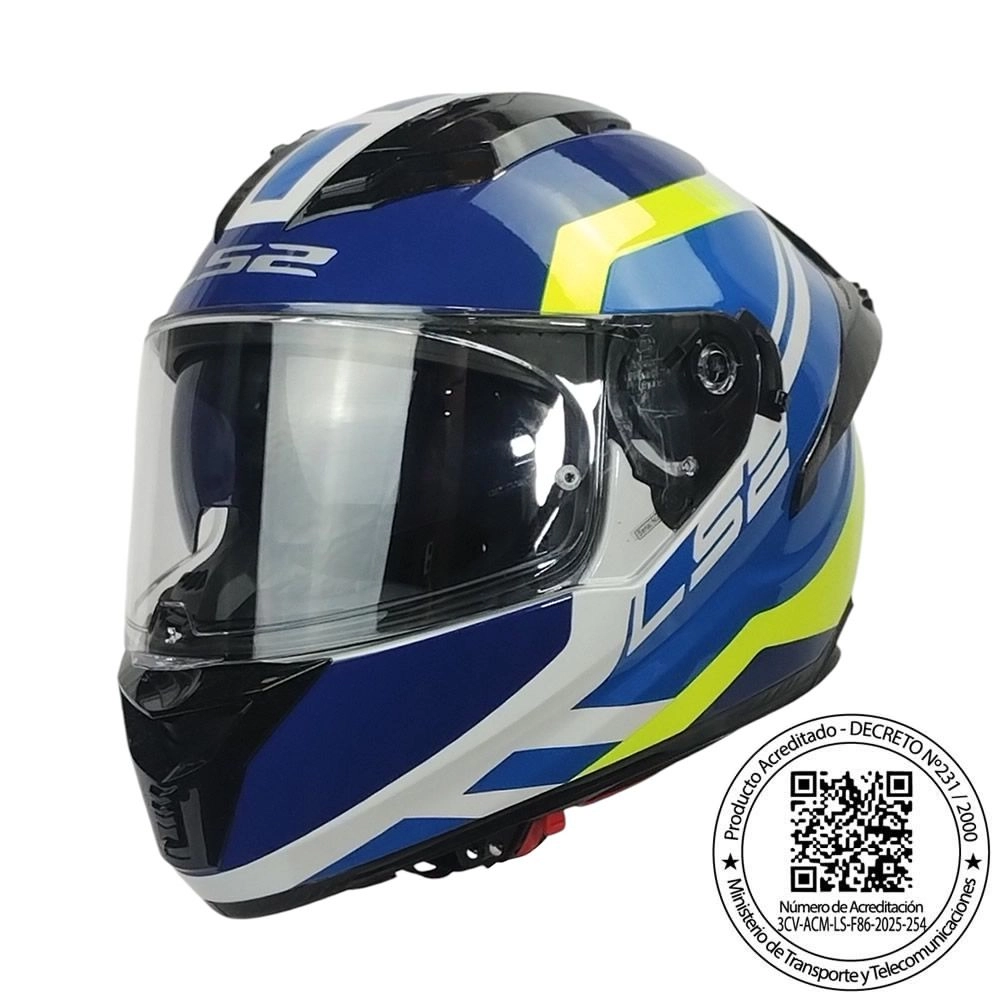 ls2_ff806_fusion_blure_gris_amarillo_matte_1_1 CASCO LS2 FF806 FUSION BLURE GRIS AMARILLO - Imagen 1