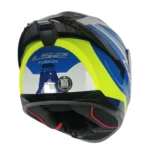 CASCO LS2 FF806 FUSION BLURE GRIS AMARILLO - Imagen 2