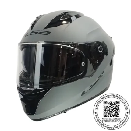 CASCO LS2 FF806 FUSION NARDO GRIS MATE