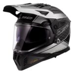 CASCO LS2 MX702 PIONEER II MERIDIAN NEGRO GRIS