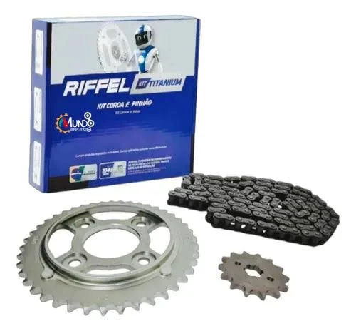 RIFFEL CB1 KIT DE TRANSMISION RIFFEL HONDA CB1 125 TITANIUM - Imagen 1