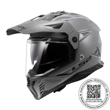 CASCO LS2 MX702 PIONEER II JEANS TITANIO