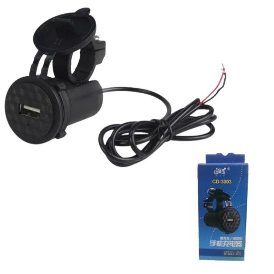 CARGADOR_USB_PARA_MOTO CARGADOR USB 5V - Imagen 1
