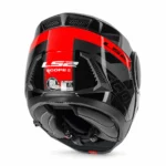 CASCO LS2 FF902 SCOPE II HAMR NEGRO TITANIO ROJO - Imagen 3