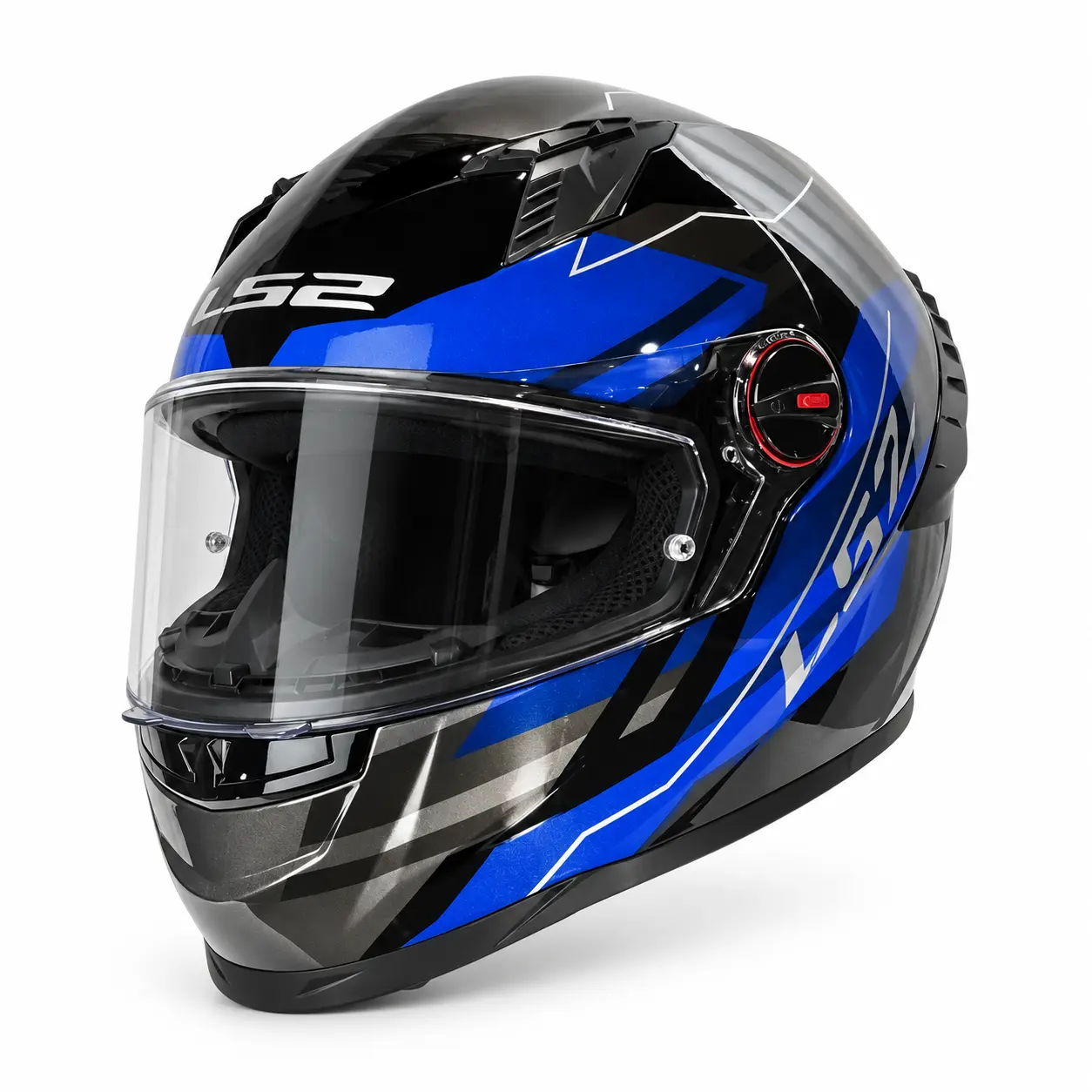 Casco LS2 sobre fondo blanco CASCO LS2 FF816 COSMOS BETA AZUL - Imagen 1
