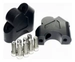 ALZADOR DE VOLANTE 30MM CON CAMBIO DE POSICION PARA MOTOS BMW - Imagen 2