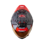 CASCO SHAFT 502 SP ELDYMON GRIS ROJO - Imagen 2