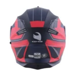 CASCO ABATIBLE GHB 160 STRAITS NEGRO ROJO MATE - Imagen 2
