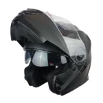 CASCO ABATIBLE GHB 160 MONO NEGRO MATE - Imagen 3