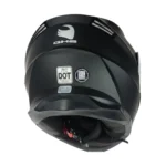 CASCO ABATIBLE GHB 160 MONO NEGRO MATE - Imagen 2